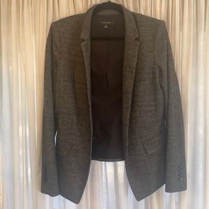 Ann Taylor Size 10T Black and Gray Blazer Jacket